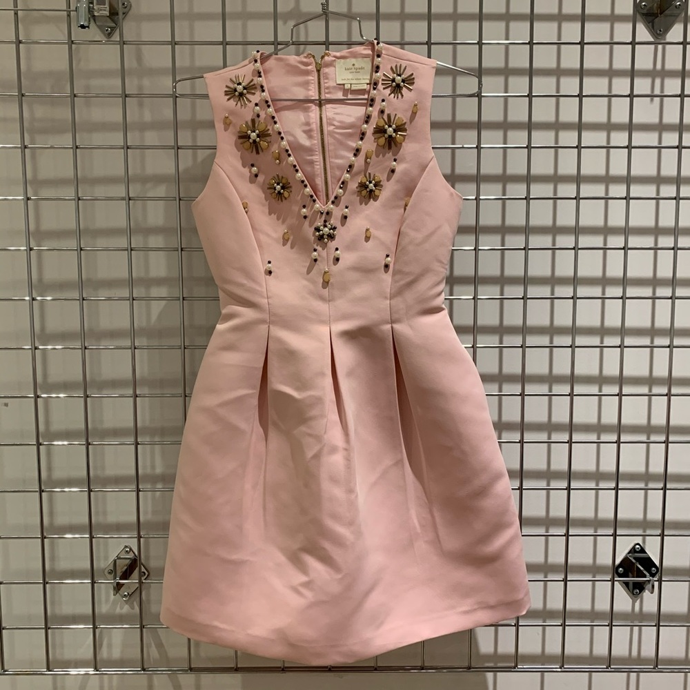 Kate Spade New York Pink Flare Dress